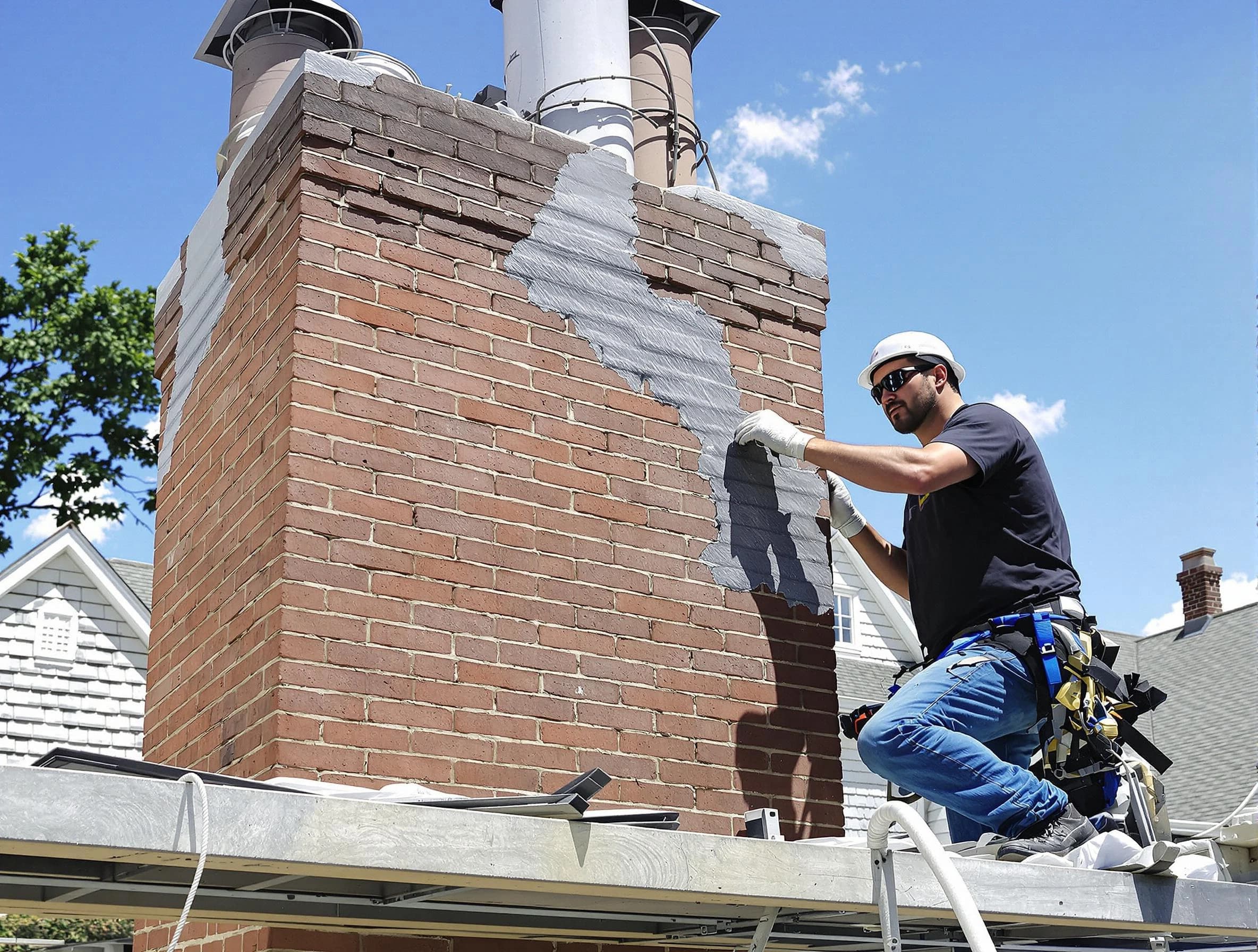 Chimney Restoration service in Newton, MA